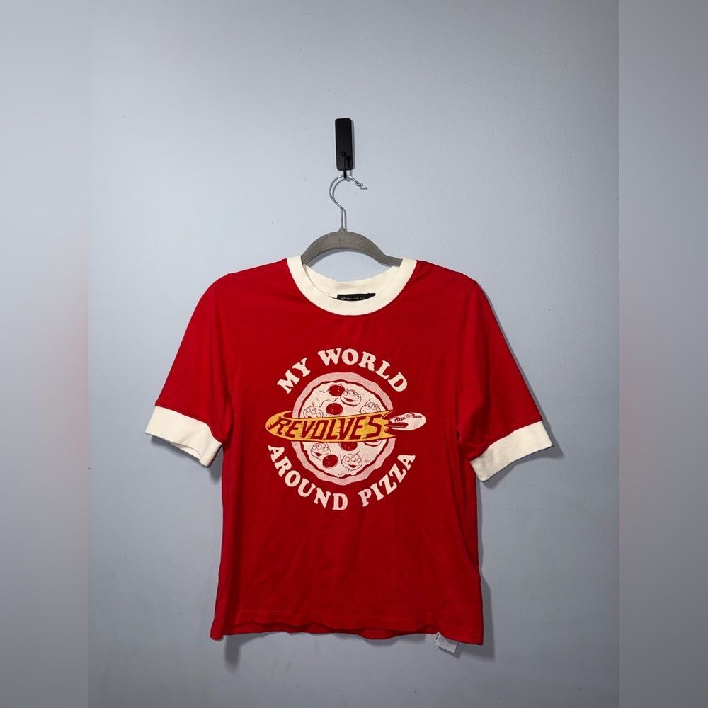 Toy Story x Junk Food Women’s Red Short Sleeve T-Shirt Size Medium NWOT